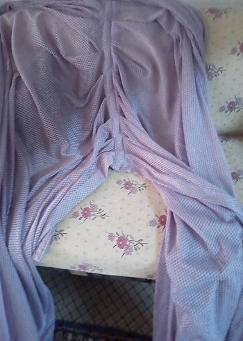 Mor ikili fon ayrıca cibinlik kusursuz teklif verin sizin olsun - Görsel 2