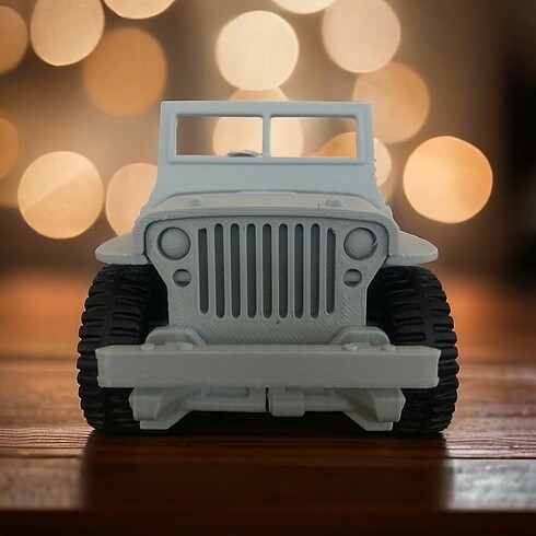 JEEP ASKERİ ARAÇ 3D