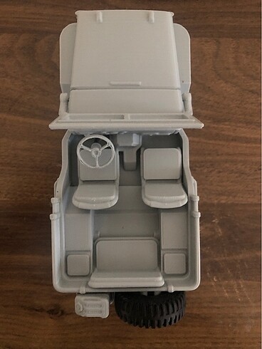  Beden Renk JEEP ASKERİ ARAÇ 3D