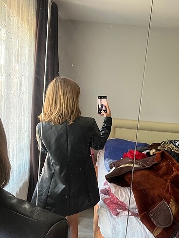 Trendyol & Milla suni deri blazer ceket