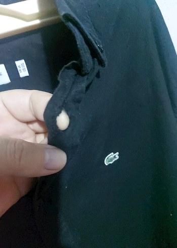 Siyah Keten Erkek Gömlek Uzun Kollu - Görsel 8