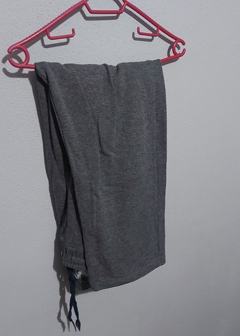 Gri Rahat Kesim Erkek Eşofman Altı - Görsel 7