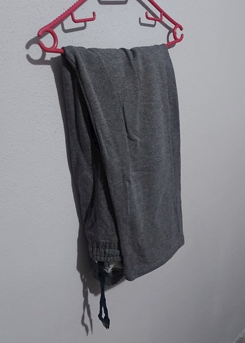 Gri Rahat Kesim Erkek Eşofman Altı - Görsel 6