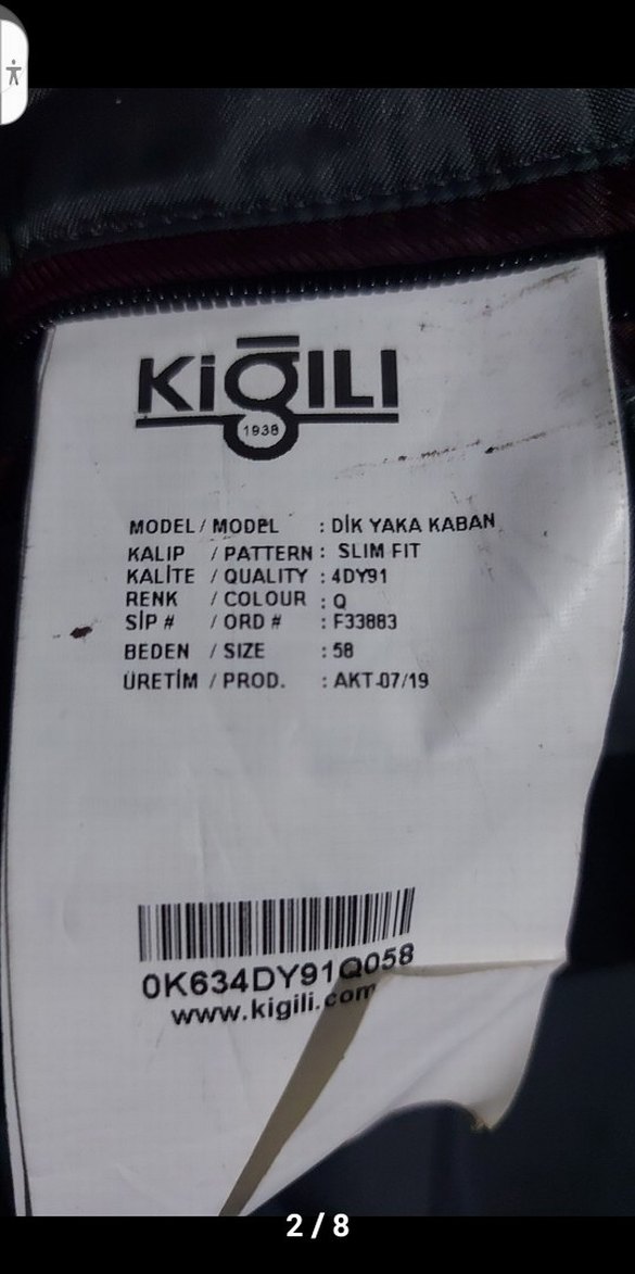 ERKEK KABAN ORJİNAL MARKA - Görsel 3