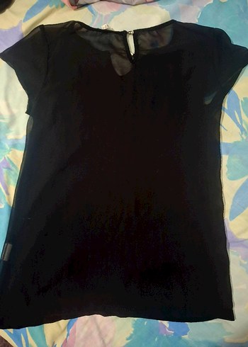 Siyah V Yaka  Bluzu,s ,M uyumlu - Görsel 8