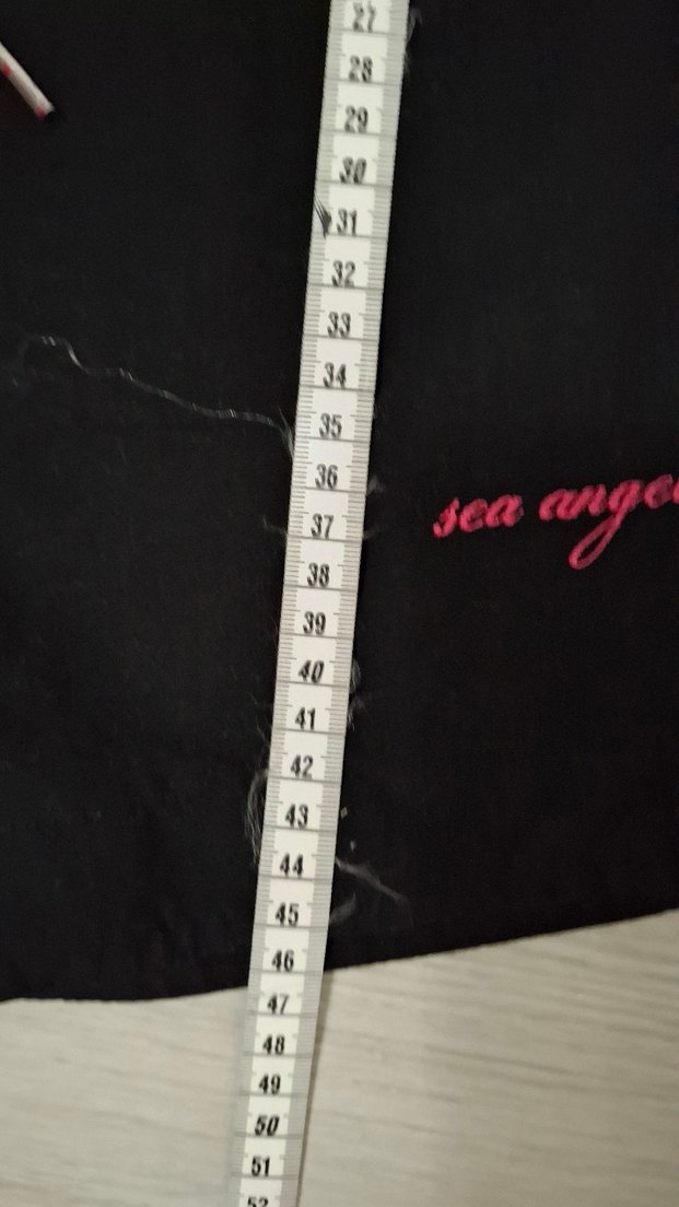 Siyah Baskılı Elastik  deniz Şortu yepyeni - Görsel 4