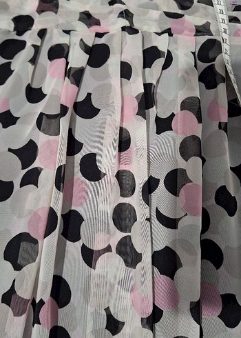 Pembe Desenli şifon iç astarlı - Görsel 5