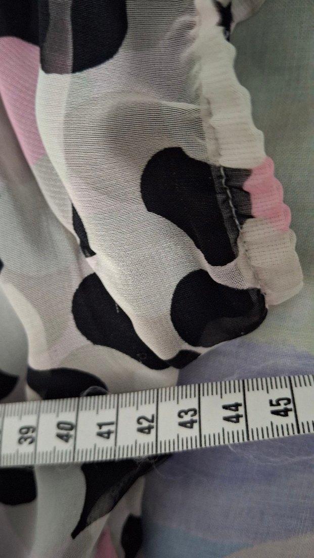 Pembe Desenli şifon iç astarlı - Görsel 3