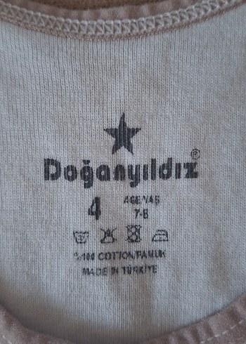 Beyaz Çocuk Atletleri 4'lü Set 5 yaşa uyumlu - Görsel 2