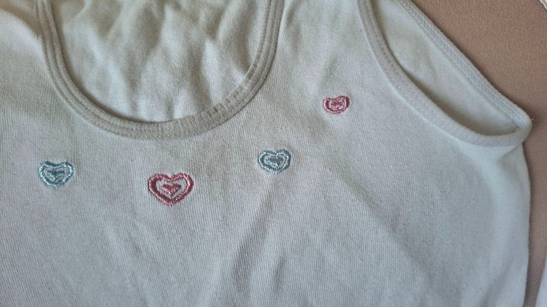 Beyaz Çocuk Atletleri 4'lü Set 5 yaşa uyumlu - Görsel 4