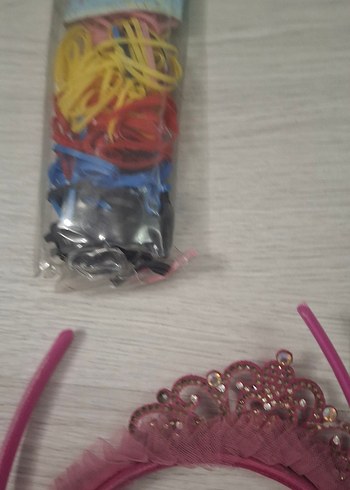 Pembe Püsküllü Minnie Mouse Çocuk Saç Tokası - Görsel 5