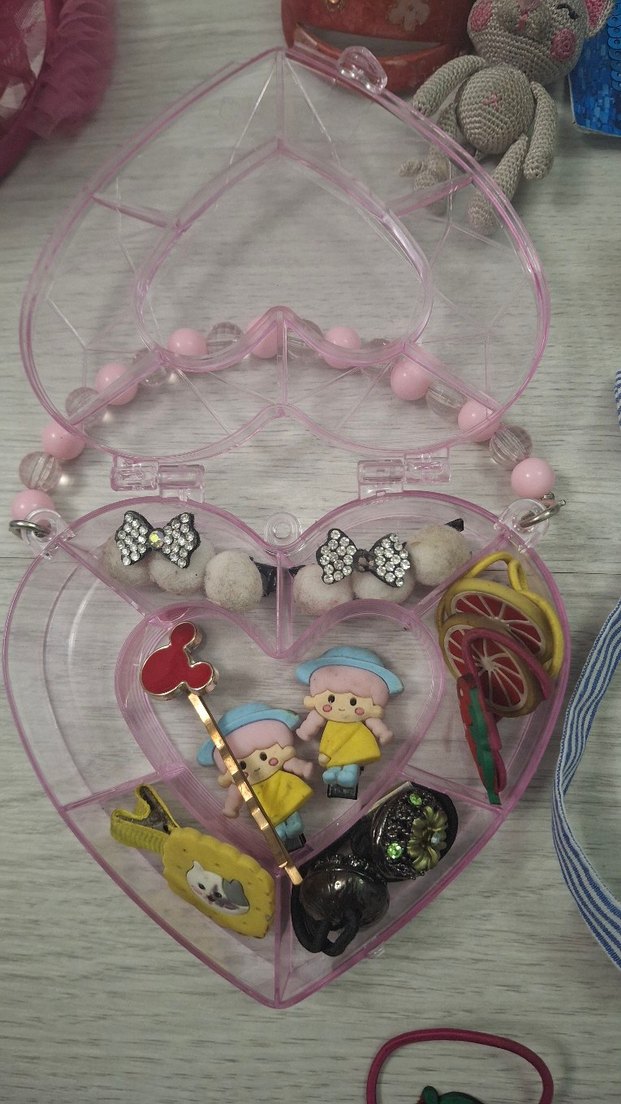 Pembe Püsküllü Minnie Mouse Çocuk Saç Tokası - Görsel 2