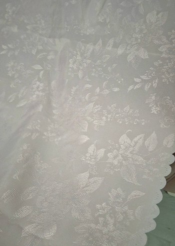 pudra Pastel Desenli Masa Örtüsü 180x200 cm - Görsel 4