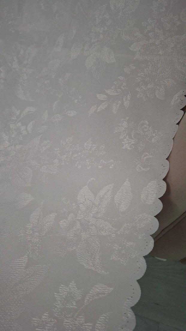 pudra Pastel Desenli Masa Örtüsü 180x200 cm - Görsel 3