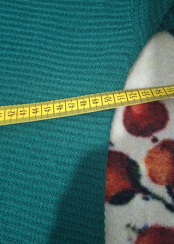 V Yaka Yeşil Triko Kadın Kazak - Görsel 6