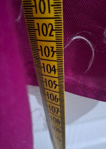 Bordo V Yaka Salaş Midi Elbise Keten M L uyumlu - Görsel 8