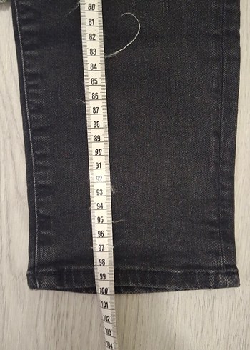 Gri Regular Fit Midi Erkek Kot Pantolon - Görsel 2