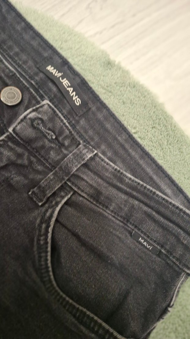 Gri Regular Fit Midi Erkek Kot Pantolon - Görsel 5