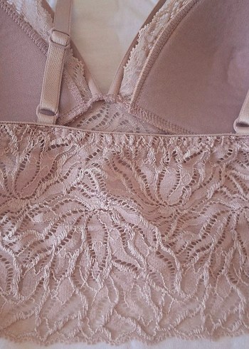 m Beden Bej Bohem Tarzı Kadın Bralet,Pudra renk