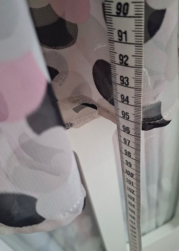 Puantiyeli Piliseli şifon Elbise - Görsel 6