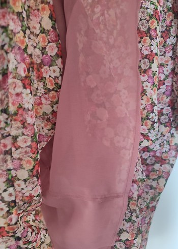 Mango Çiçek Desenli Bohem Midi Elbise - Görsel 6