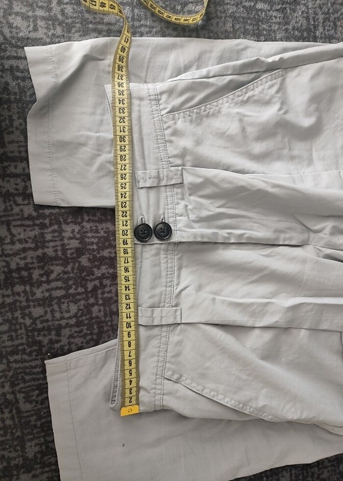 Stradivarius buz mavisi açık mavi pantolon - Görsel 4