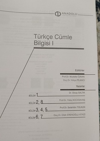 Anadolu Üniversitesi aöf Edebiyat  Ders Kitapları - Görsel 4