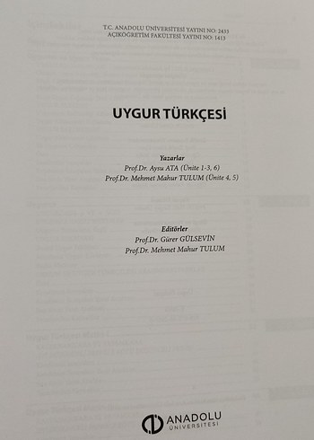 Anadolu Üniversitesi aöf Edebiyat  Ders Kitapları - Görsel 5