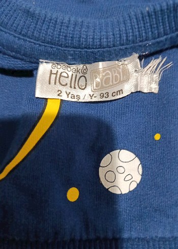 Uzay Temalı Erkek Sweatshirt - Görsel 2