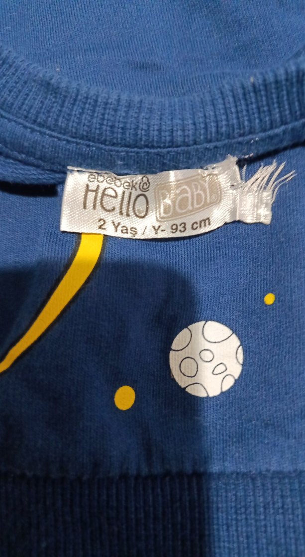 Uzay Temalı Erkek Sweatshirt - Görsel 2