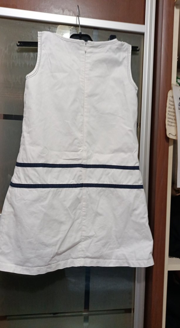 Beyaz Baskılı Mutfak Önlüğü - Görsel 2