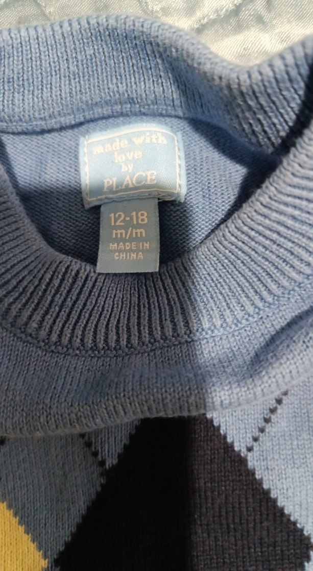 Mavi Erkek Çocuk Triko Kazak - Görsel 2