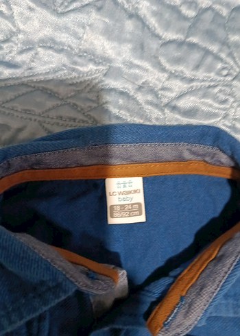 Erkek Çocuk Kot Gömlek Uzun Kollu - Görsel 2