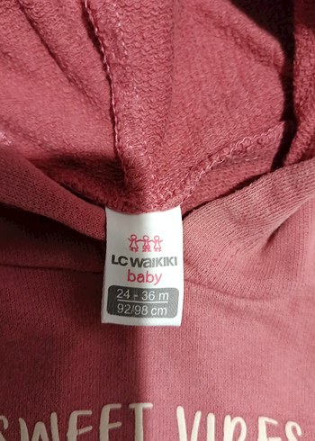 Pembe Uzun Kollu Bebek Kız Takımı - Görsel 5