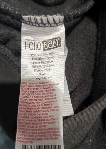 Pembe Baskılı Uzun Kollu Bebek Kız Takımı - Görsel 5