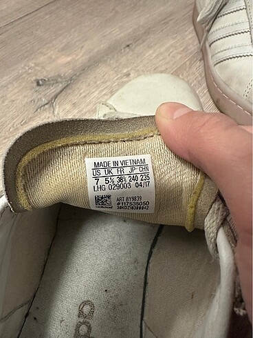 38 Beden ten rengi Renk Adidas Campus