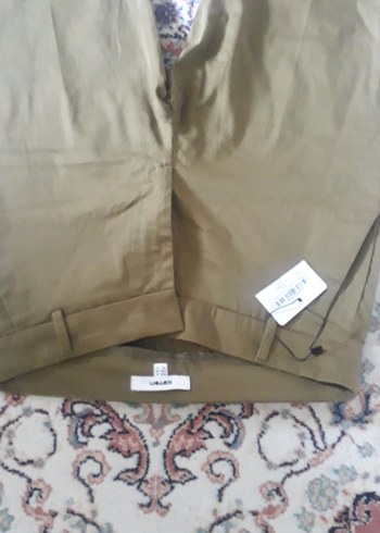 Kemer Detaylı Kadın Kahverengi Kumaş Pantolon - Görsel 3