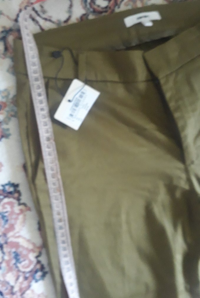 Kemer Detaylı Kadın Kahverengi Kumaş Pantolon - Görsel 5