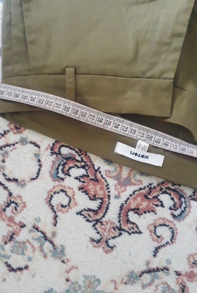 Kemer Detaylı Kadın Kahverengi Kumaş Pantolon - Görsel 4