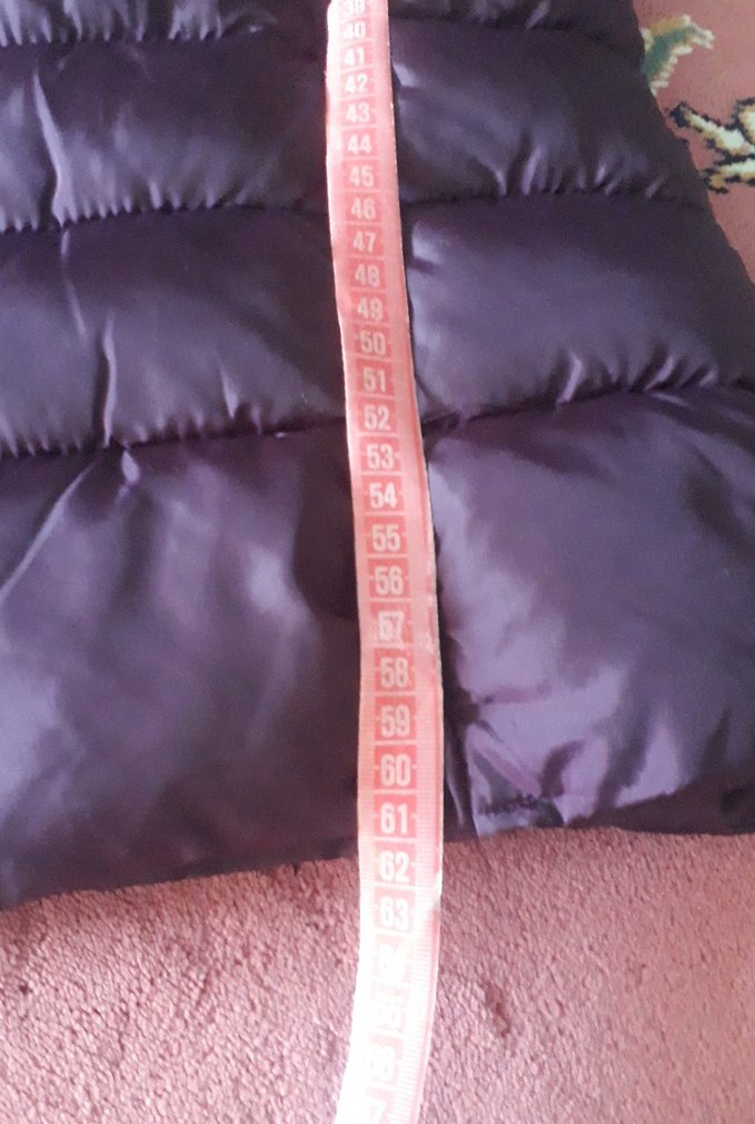 Mor Kapüşonlu Kadın Kışlık Mont - Görsel 5