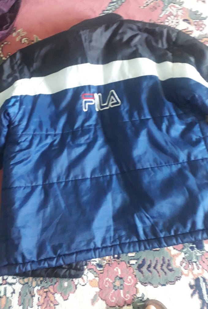 Mavi Fermuarlı Erkek mont - Görsel 3