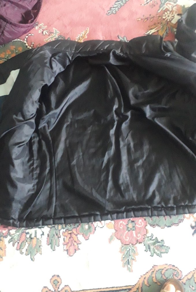 Mavi Fermuarlı Erkek mont - Görsel 4