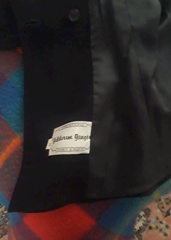 Siyah Düğmeli Kadın Blazer Ceket - Görsel 4