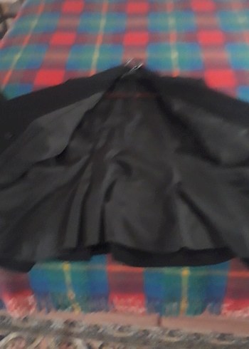 Siyah Düğmeli Kadın Blazer Ceket - Görsel 3