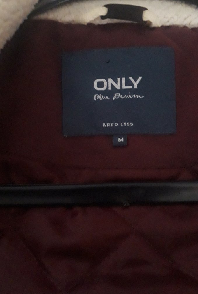 Bordo Düğmeli Midi Kadın kaban - Görsel 3