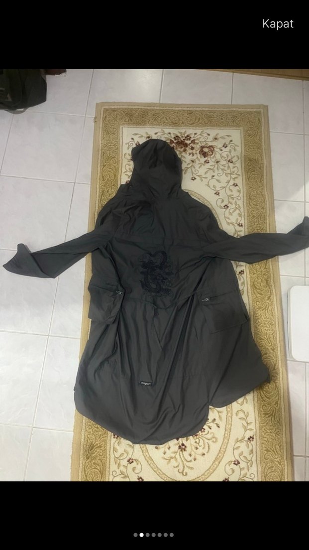 Uzun Streetwear Yağmurluk - Görsel 2