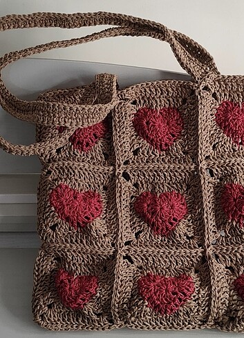 Beden camel Renk Patchwork Model Çanta