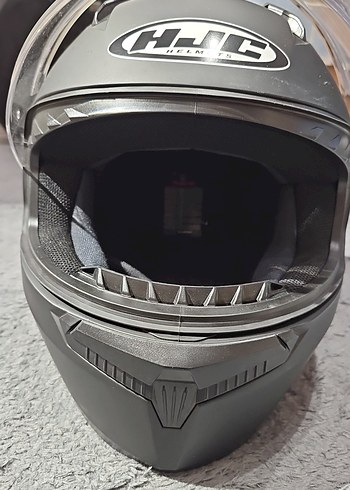 HJC C10 MAT SİYAH KASK - L BEDEN - Görsel 9