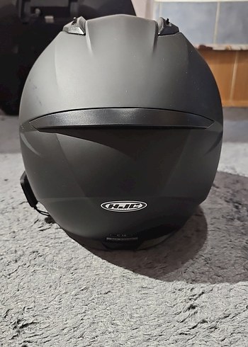 HJC C10 MAT SİYAH KASK - L BEDEN - Görsel 6