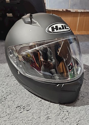HJC C10 MAT SİYAH KASK - L BEDEN - Görsel 4